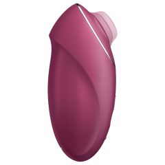   Satisfyer Tap & Climax 1 - 2in1 vibrátor és csiklóizgató (piros)