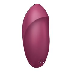   Satisfyer Tap & Climax 1 - 2in1 vibrátor és csiklóizgató (piros)