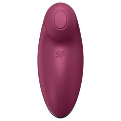   Satisfyer Tap & Climax 2 - 2in1 csiklóizgató és vibrátor (piros)