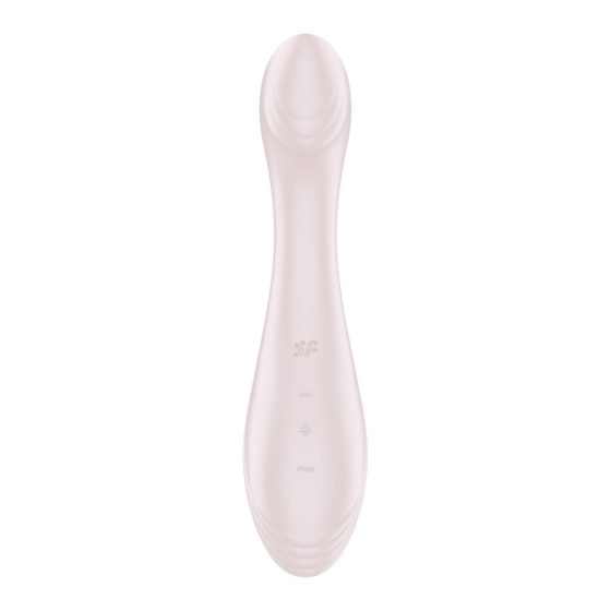 Satisfyer G-Force - akkus, vízálló G-pont vibrátor (bézs)