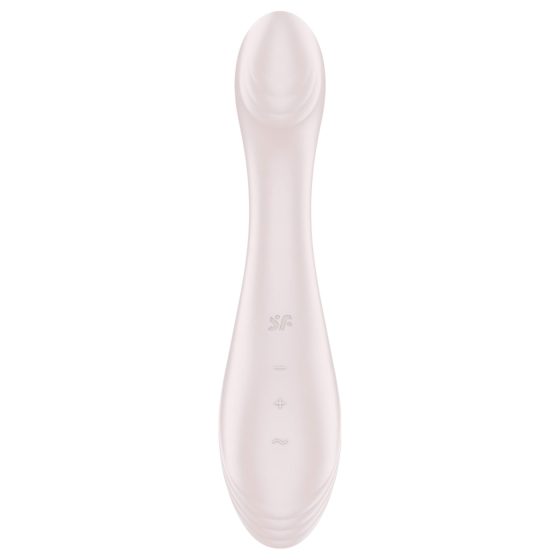 Satisfyer G-Force - akkus, vízálló G-pont vibrátor (bézs)