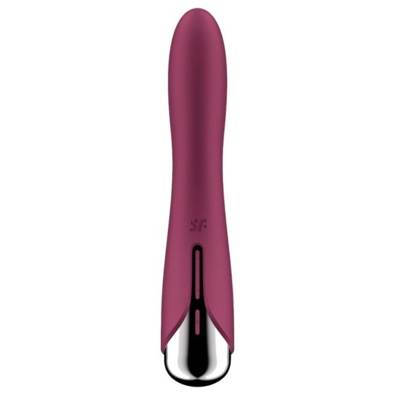 Satisfyer Spinning Vibe 1 - forgó fejes G-pont vibrátor (piros)