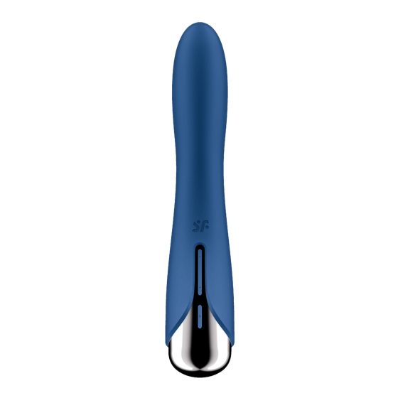 Satisfyer Spinning Vibe 1 - forgó fejes G-pont vibrátor (kék)