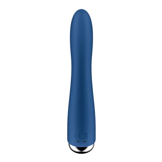 Satisfyer Spinning Vibe 1 - forgó fejes G-pont vibrátor (kék)