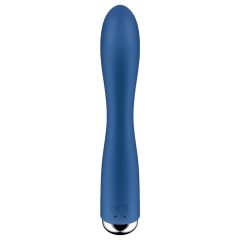   Satisfyer Spinning Rabbit 1 - forgó csiklókaros vibrátor (kék)