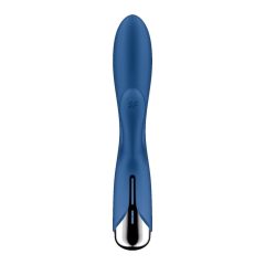   Satisfyer Spinning Rabbit 1 - forgó csiklókaros vibrátor (kék)