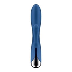   Satisfyer Spinning Rabbit 1 - forgó csiklókaros vibrátor (kék)