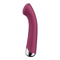   Satisfyer Spinning G-Spot 1 - forgó fejes G-pont vibrátor (piros)