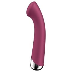   Satisfyer Spinning G-Spot 1 - forgó fejes G-pont vibrátor (piros)