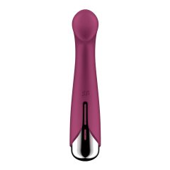   Satisfyer Spinning G-Spot 1 - forgó fejes G-pont vibrátor (piros)