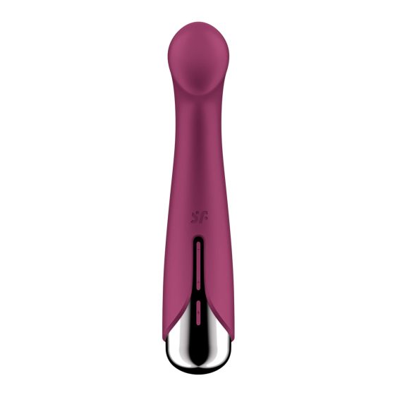 Satisfyer Spinning G-Spot 1 - forgó fejes G-pont vibrátor (piros)