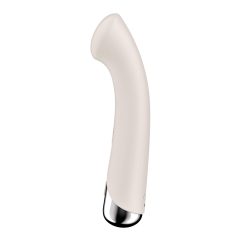   Satisfyer Spinning G-Spot 1 - forgó fejes G-pont vibrátor (bézs)