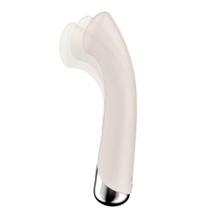   Satisfyer Spinning G-Spot 1 - forgó fejes G-pont vibrátor (bézs)