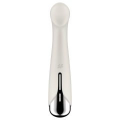   Satisfyer Spinning G-Spot 1 - forgó fejes G-pont vibrátor (bézs)