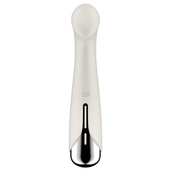 Satisfyer Spinning G-Spot 1 - forgó fejes G-pont vibrátor (bézs)