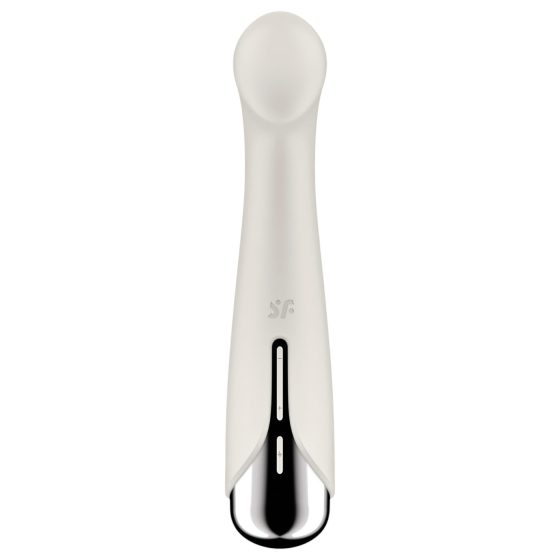 Satisfyer Spinning G-Spot 1 - forgó fejes G-pont vibrátor (bézs)