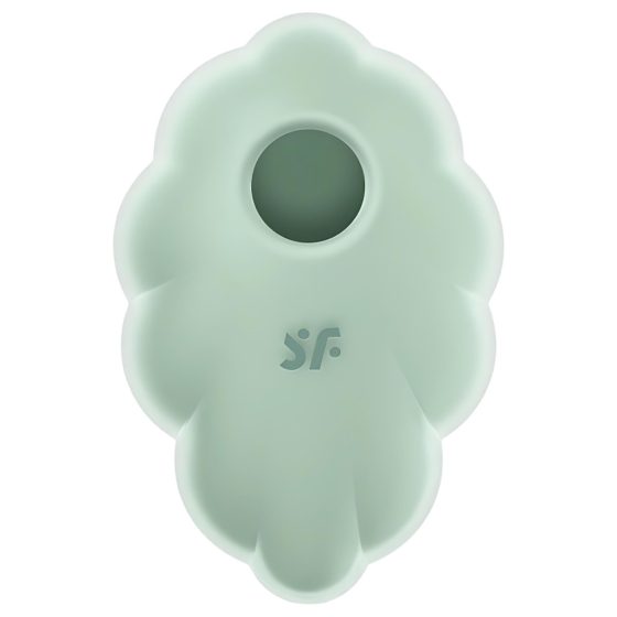 Satisfyer Cloud Dancer - akkus léghullámos csiklóizgató (menta)