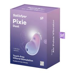   Satisfyer Pixie Dust - akkus léghullámos csiklóizgató (lila-pink)