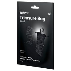   Satisfyer Treasure Bag L - szexjáték tároló táska - közepes (fekete)