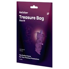   Satisfyer Treasure Bag M - szexjáték tároló táska - közepes (lila)