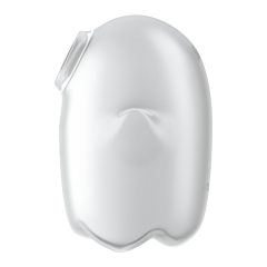   Satisfyer Glowing Ghost - világító léghullámos csiklóizgató (fehér)