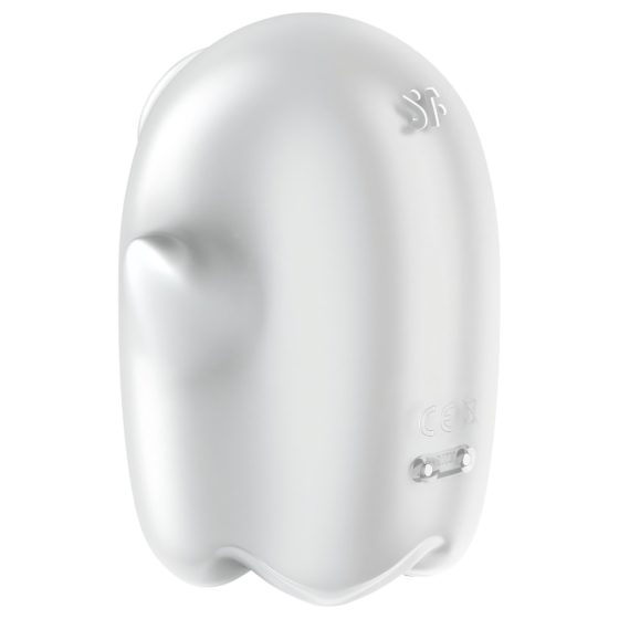 Satisfyer Glowing Ghost - világító léghullámos csiklóizgató (fehér)