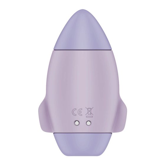 Satisfyer Mission Control - akkus, léghullámos csiklóizgató (lila)