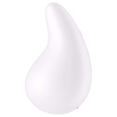   Satisfyer Dew Drop - akkus, vízálló csiklóvibrátor (fehér)