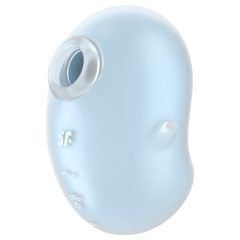   Satisfyer Cutie Ghost - akkus, léghullámos csiklóizgató (kék)