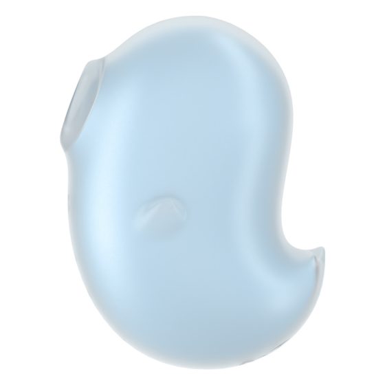 Satisfyer Cutie Ghost - akkus, léghullámos csiklóizgató (kék)