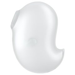   Satisfyer Cutie Ghost - akkus, léghullámos csiklóizgató (fehér)