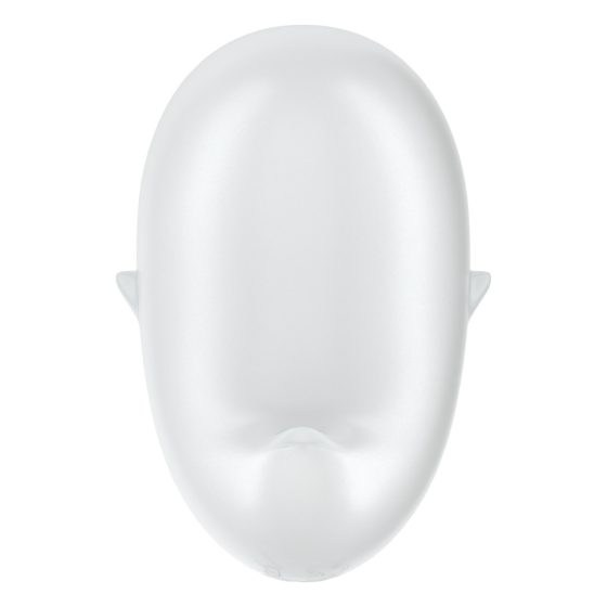 Satisfyer Cutie Ghost - akkus, léghullámos csiklóizgató (fehér)