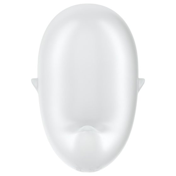 Satisfyer Cutie Ghost - akkus, léghullámos csiklóizgató (fehér)