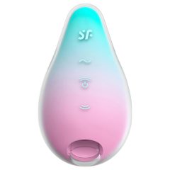   Satisfyer Mermaid Vibes - léghullámos csiklóizgató (menta-pink)