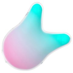   Satisfyer Mermaid Vibes - léghullámos csiklóizgató (menta-pink)