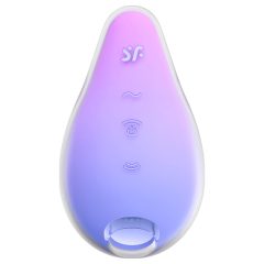   Satisfyer Mermaid Vibes - léghullámos csiklóizgató (lila-pink)