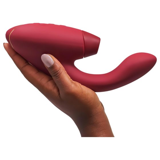 Womanizer Duo 2 - 2in1 G-pont vibrátor (piros)