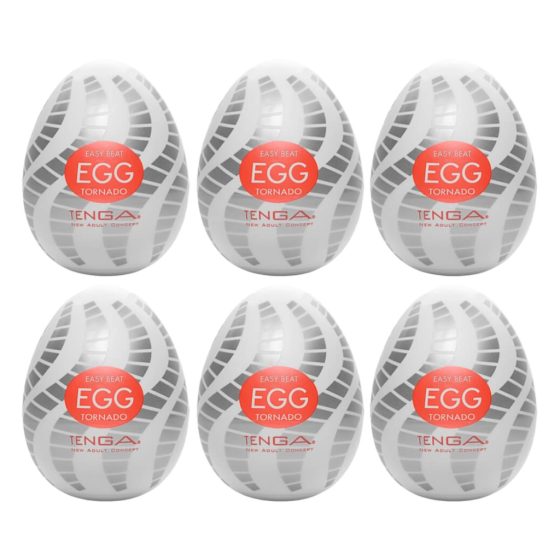 TENGA Egg Tornado - maszturbációs tojás (6db)