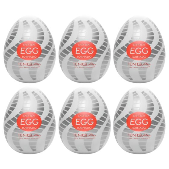 TENGA Egg Tornado - maszturbációs tojás (6db)