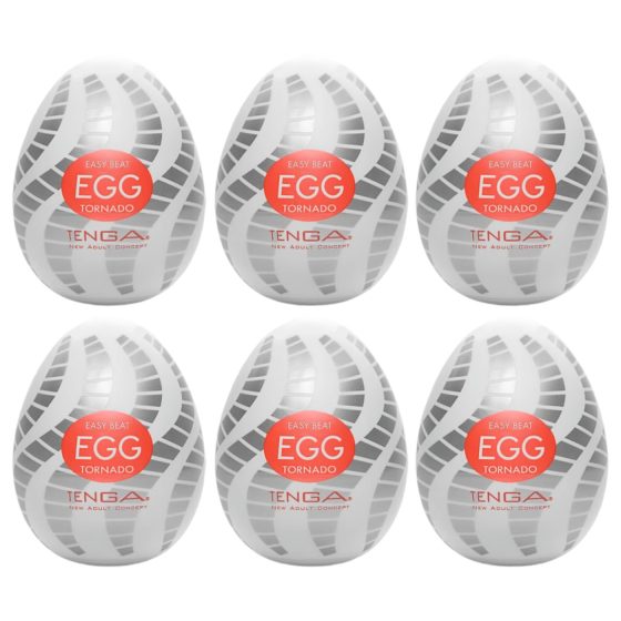 TENGA Egg Tornado - maszturbációs tojás (6db)