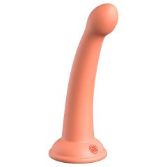   Dillio Secret Explorer - tapadótalpas makkos dildó (17cm) - narancs