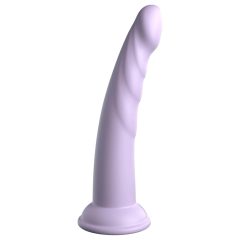   Dillio Slim Seven - tapadótalpas stimuláló dildó (20cm) - lila