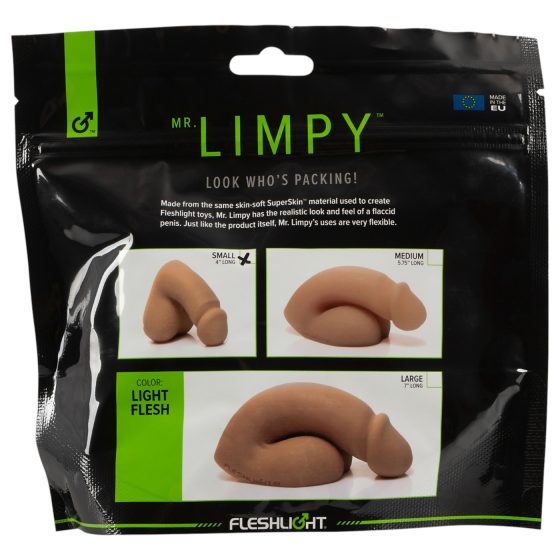 Mr. Limpy - kis élethű dildó (natúr)