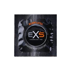 EXS Black - latex óvszer - fekete (100 db)