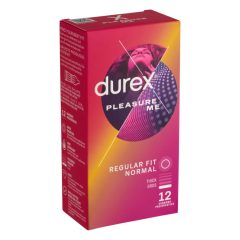 Durex Emoji PleasureMe - bordás-pontozott óvszer (12db)