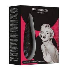   Womanizer Marilyn Monroe - akkus léghullámos csiklóizgató (fekete)