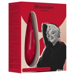   Womanizer Marilyn Monroe - akkus léghullámos csiklóizgató (piros)