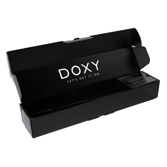 Doxy Wand Original - hálózati masszírozó vibrátor (fekete)