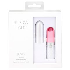 Pillow Talk Lusty - akkus, nyelves rúdvibrátor (pink)