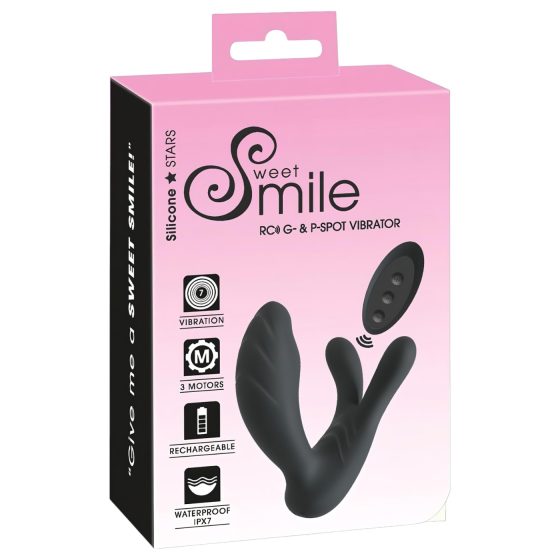 Smile RC G- & P-pont vibrátor (fekete)